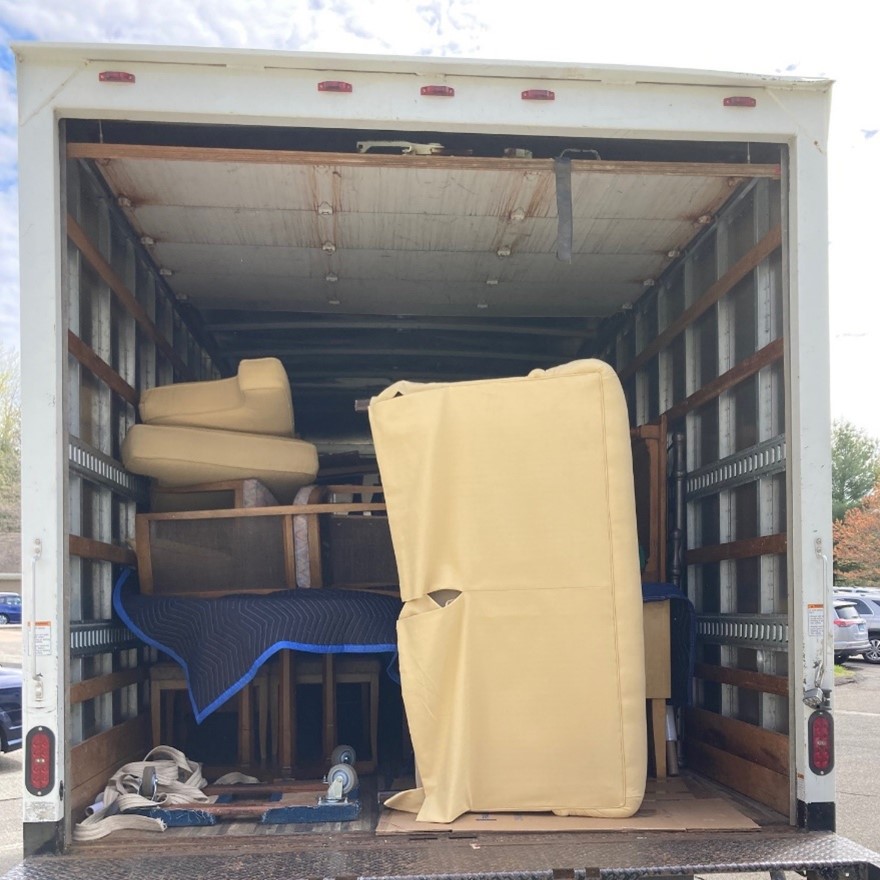 Moving Truck loaded
